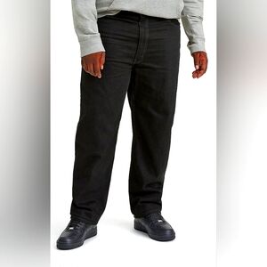 Levi’s 550 Relaxed Taper Black Jeans 46x32 NWT Big & Tall